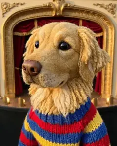 Pet portrait — Muppet style