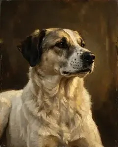 Pet portrait — Royal style